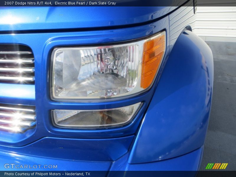 Electric Blue Pearl / Dark Slate Gray 2007 Dodge Nitro R/T 4x4