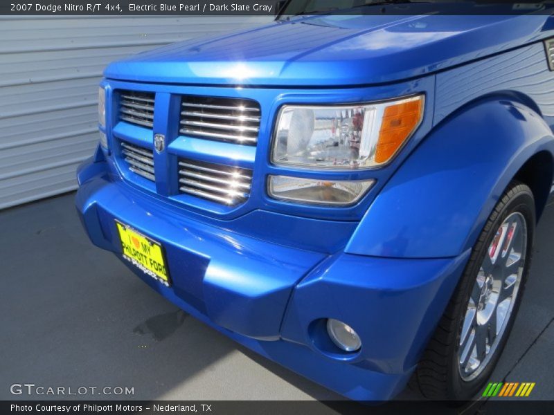 Electric Blue Pearl / Dark Slate Gray 2007 Dodge Nitro R/T 4x4