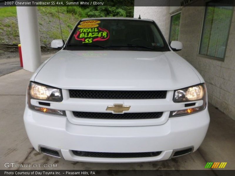 Summit White / Ebony 2007 Chevrolet TrailBlazer SS 4x4