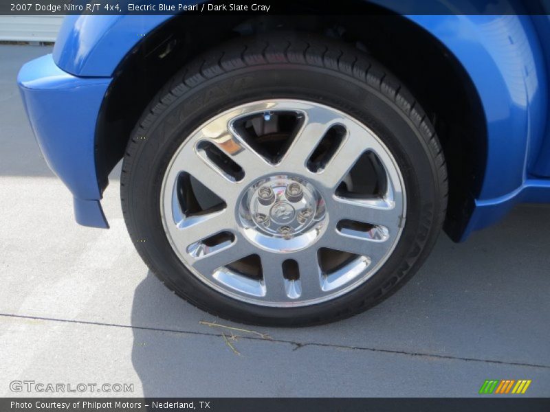 Electric Blue Pearl / Dark Slate Gray 2007 Dodge Nitro R/T 4x4