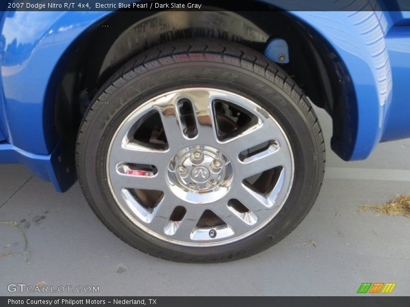 Electric Blue Pearl / Dark Slate Gray 2007 Dodge Nitro R/T 4x4