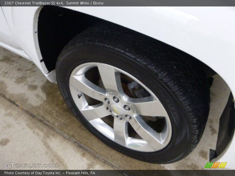 Summit White / Ebony 2007 Chevrolet TrailBlazer SS 4x4