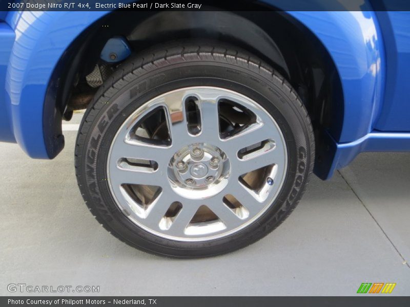 Electric Blue Pearl / Dark Slate Gray 2007 Dodge Nitro R/T 4x4