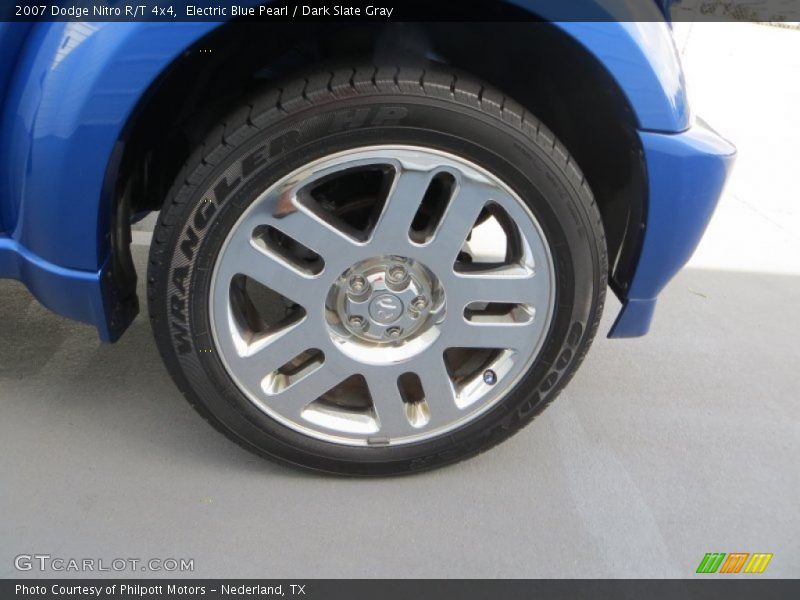 Electric Blue Pearl / Dark Slate Gray 2007 Dodge Nitro R/T 4x4