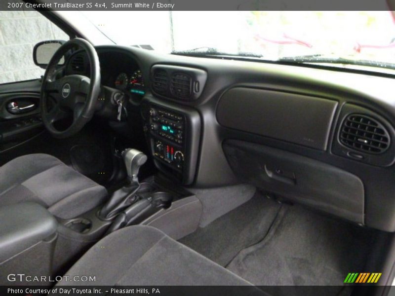 Summit White / Ebony 2007 Chevrolet TrailBlazer SS 4x4