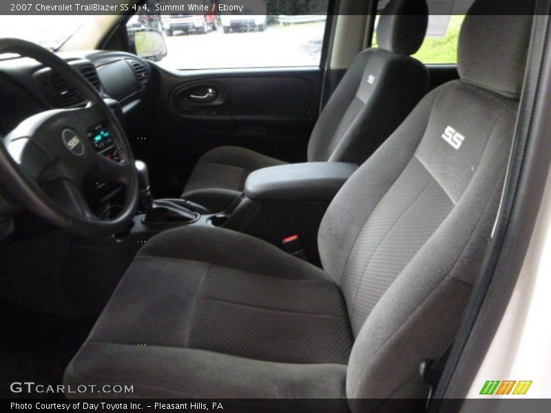 Summit White / Ebony 2007 Chevrolet TrailBlazer SS 4x4