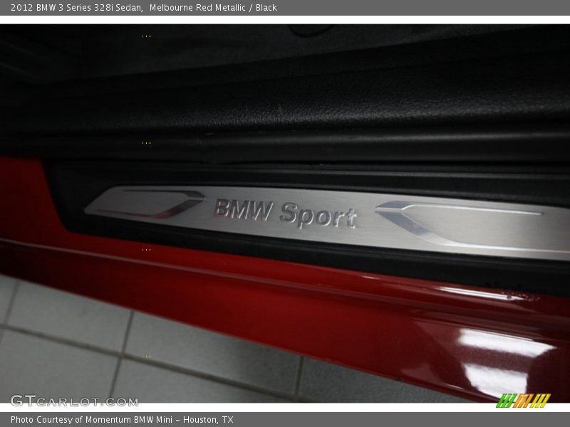 Melbourne Red Metallic / Black 2012 BMW 3 Series 328i Sedan