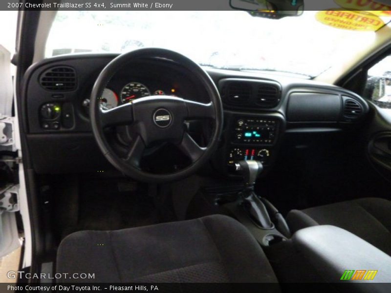 Summit White / Ebony 2007 Chevrolet TrailBlazer SS 4x4