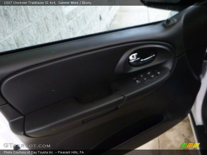 Summit White / Ebony 2007 Chevrolet TrailBlazer SS 4x4
