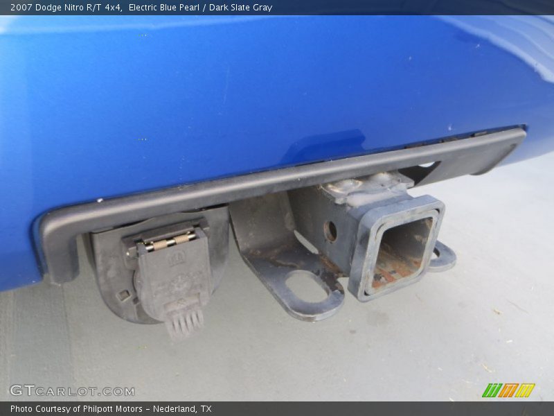 Electric Blue Pearl / Dark Slate Gray 2007 Dodge Nitro R/T 4x4