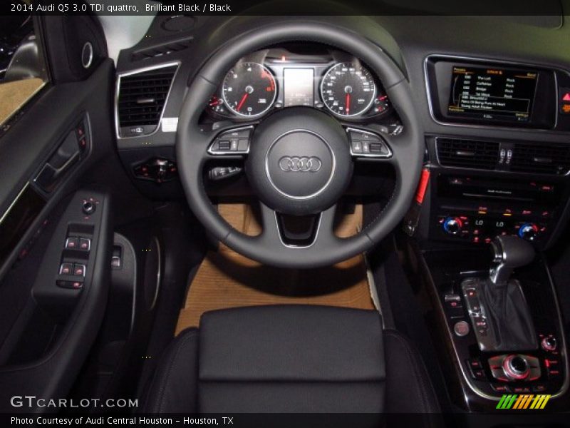 Brilliant Black / Black 2014 Audi Q5 3.0 TDI quattro
