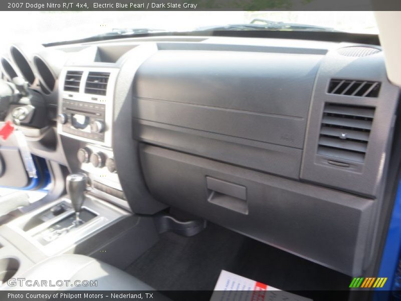 Electric Blue Pearl / Dark Slate Gray 2007 Dodge Nitro R/T 4x4