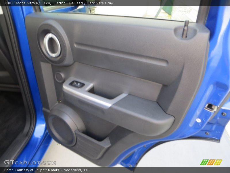 Electric Blue Pearl / Dark Slate Gray 2007 Dodge Nitro R/T 4x4