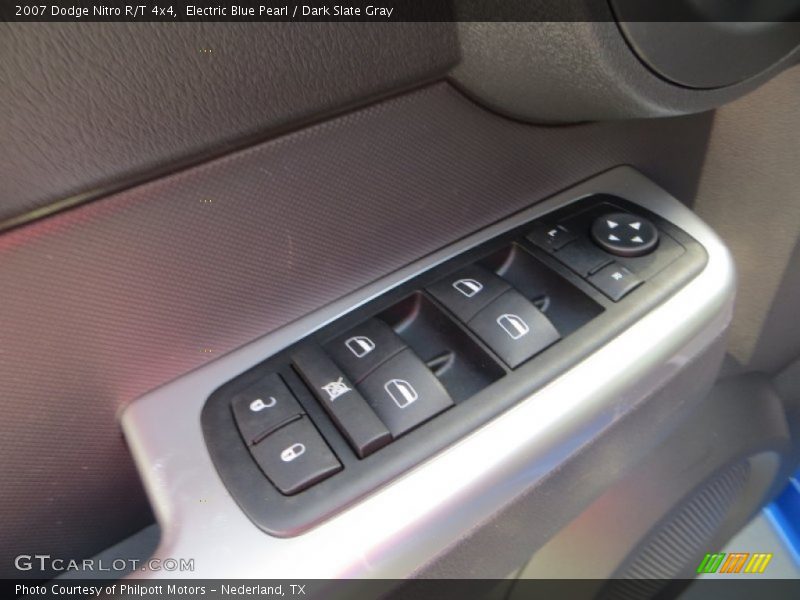 Electric Blue Pearl / Dark Slate Gray 2007 Dodge Nitro R/T 4x4