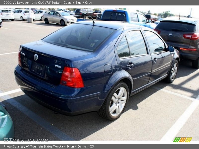 Galactic Blue / Grey 2001 Volkswagen Jetta GLX VR6 Sedan