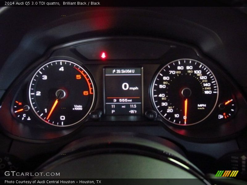 Brilliant Black / Black 2014 Audi Q5 3.0 TDI quattro