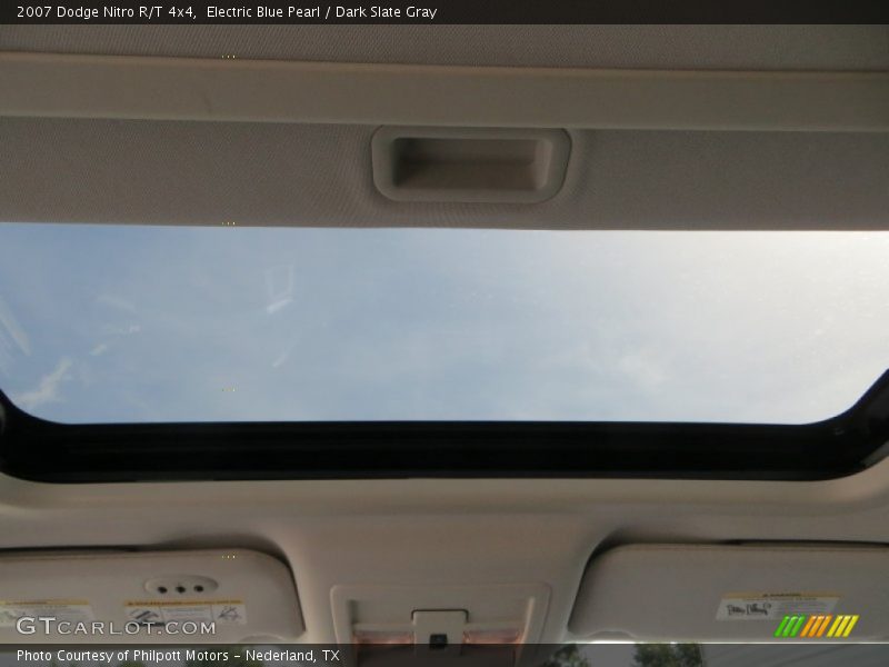 Electric Blue Pearl / Dark Slate Gray 2007 Dodge Nitro R/T 4x4