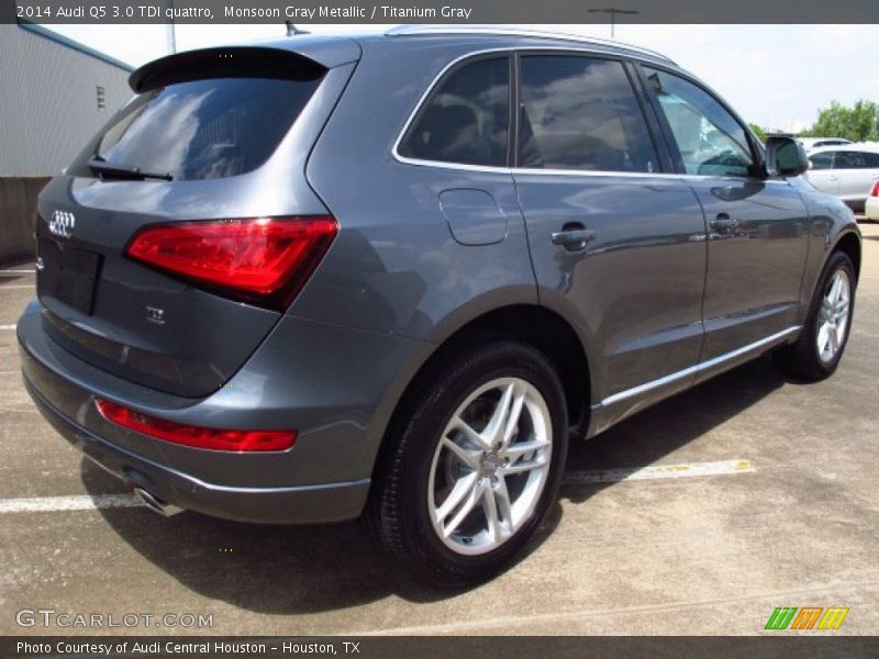 Monsoon Gray Metallic / Titanium Gray 2014 Audi Q5 3.0 TDI quattro