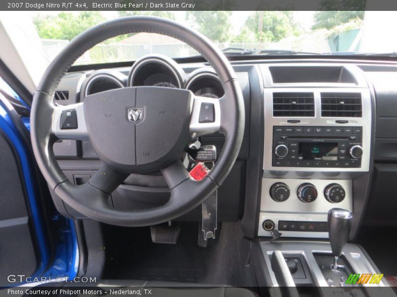 Electric Blue Pearl / Dark Slate Gray 2007 Dodge Nitro R/T 4x4