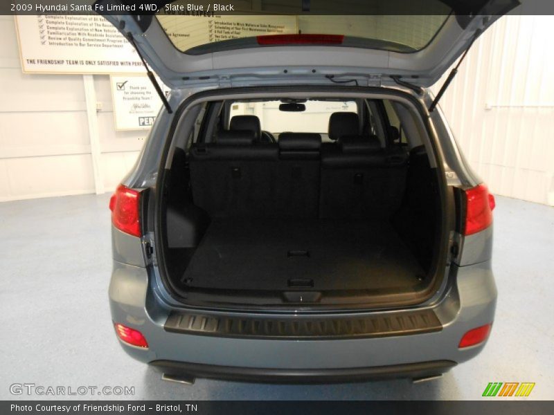 Slate Blue / Black 2009 Hyundai Santa Fe Limited 4WD