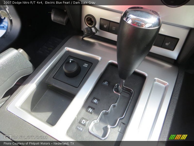 Electric Blue Pearl / Dark Slate Gray 2007 Dodge Nitro R/T 4x4