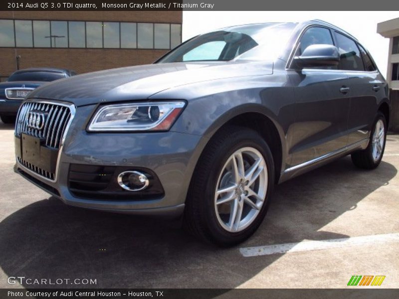 Monsoon Gray Metallic / Titanium Gray 2014 Audi Q5 3.0 TDI quattro