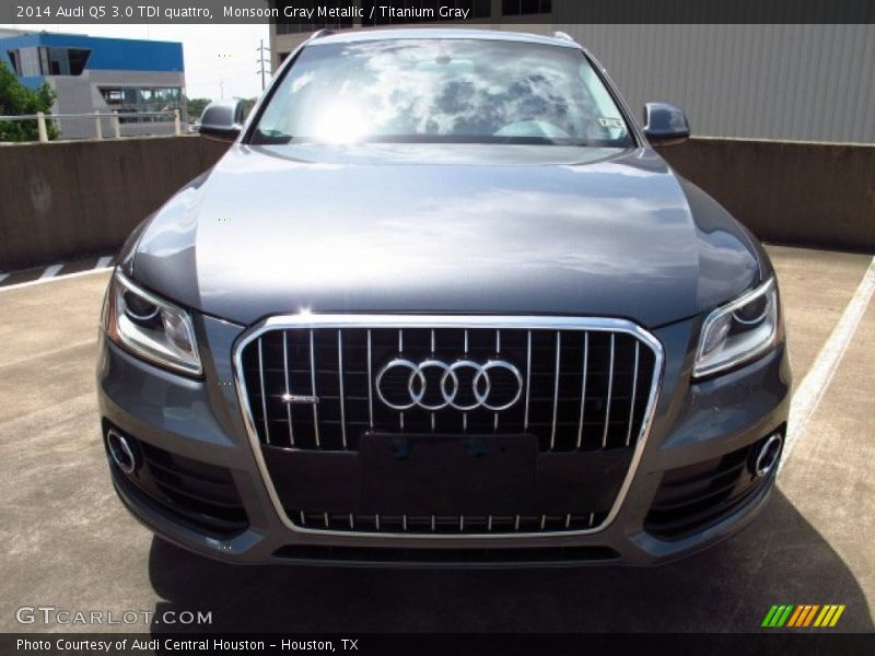 Monsoon Gray Metallic / Titanium Gray 2014 Audi Q5 3.0 TDI quattro