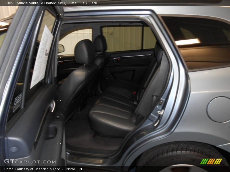 Slate Blue / Black 2009 Hyundai Santa Fe Limited 4WD