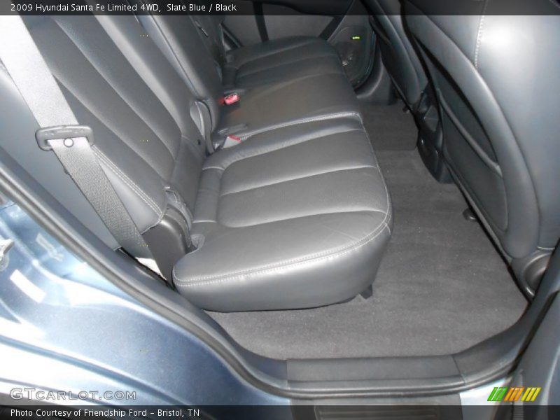 Slate Blue / Black 2009 Hyundai Santa Fe Limited 4WD