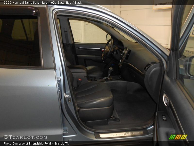 Slate Blue / Black 2009 Hyundai Santa Fe Limited 4WD