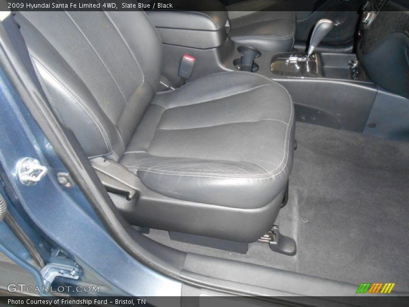 Slate Blue / Black 2009 Hyundai Santa Fe Limited 4WD