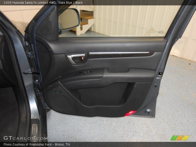 Slate Blue / Black 2009 Hyundai Santa Fe Limited 4WD