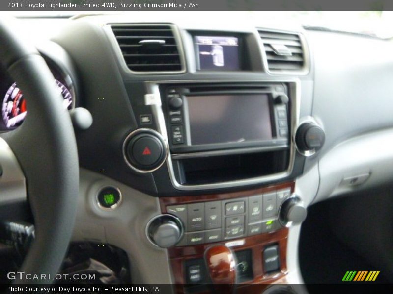 Sizzling Crimson Mica / Ash 2013 Toyota Highlander Limited 4WD