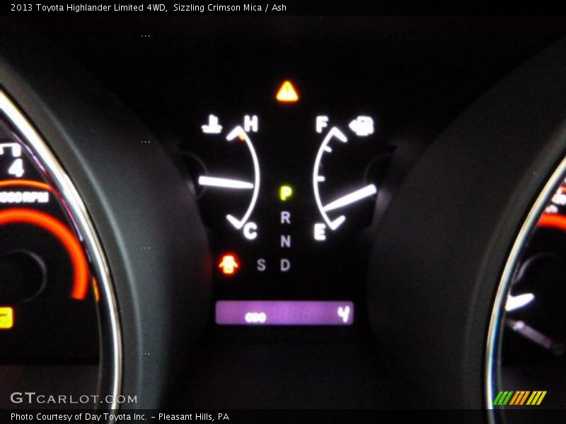 Sizzling Crimson Mica / Ash 2013 Toyota Highlander Limited 4WD