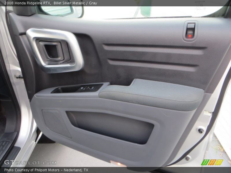 Billet Silver Metallic / Gray 2008 Honda Ridgeline RTX