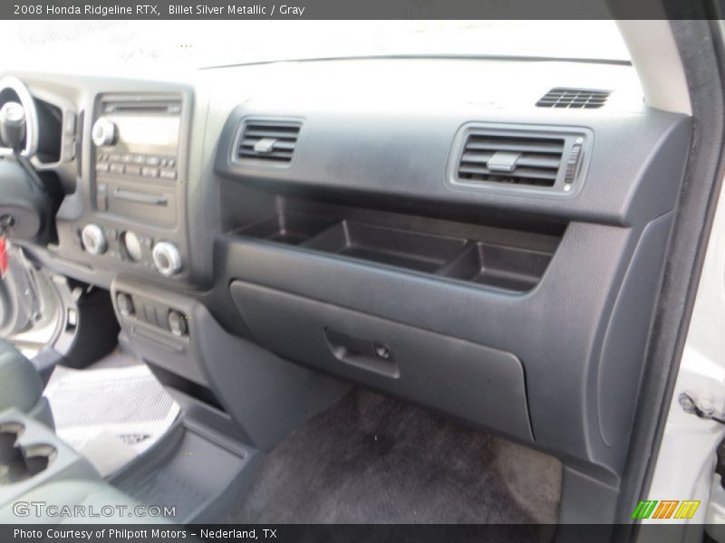 Billet Silver Metallic / Gray 2008 Honda Ridgeline RTX