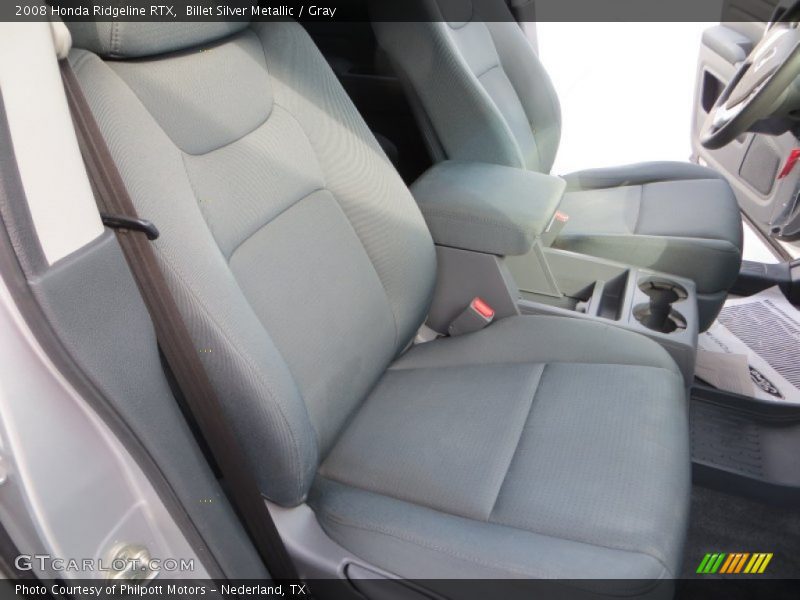 Billet Silver Metallic / Gray 2008 Honda Ridgeline RTX