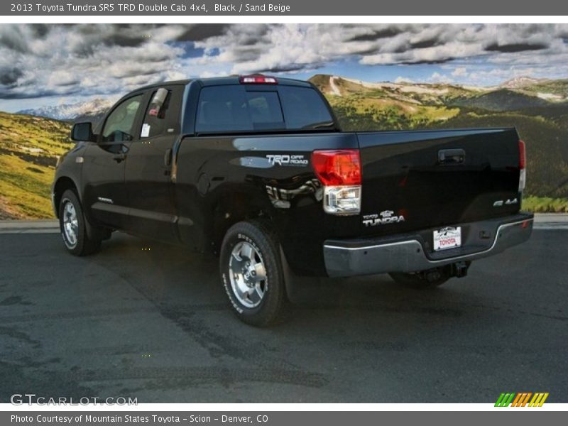 Black / Sand Beige 2013 Toyota Tundra SR5 TRD Double Cab 4x4