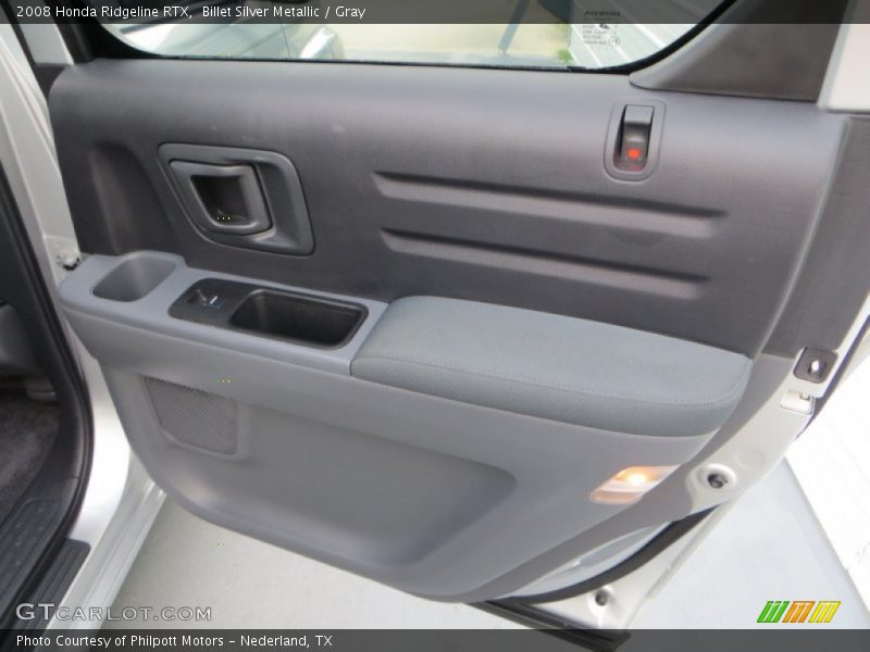 Billet Silver Metallic / Gray 2008 Honda Ridgeline RTX