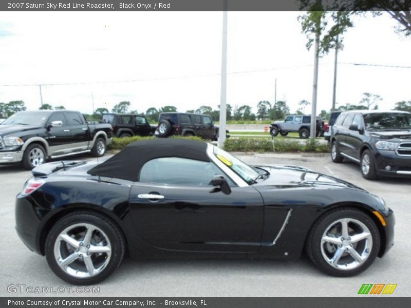  2007 Sky Red Line Roadster Black Onyx