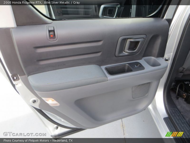 Billet Silver Metallic / Gray 2008 Honda Ridgeline RTX