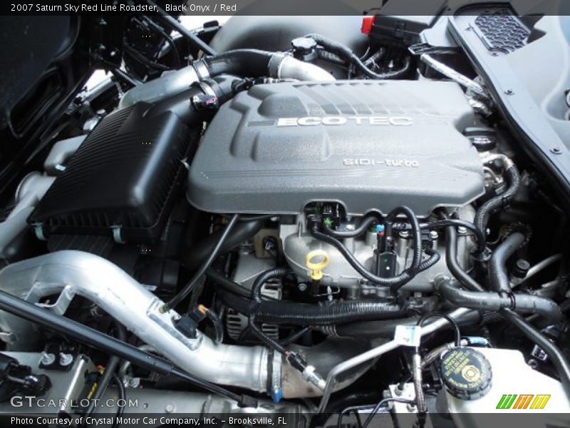  2007 Sky Red Line Roadster Engine - 2.0 Liter Turbocharged DOHC 16V VVT ECOTEC 4 Cylinder