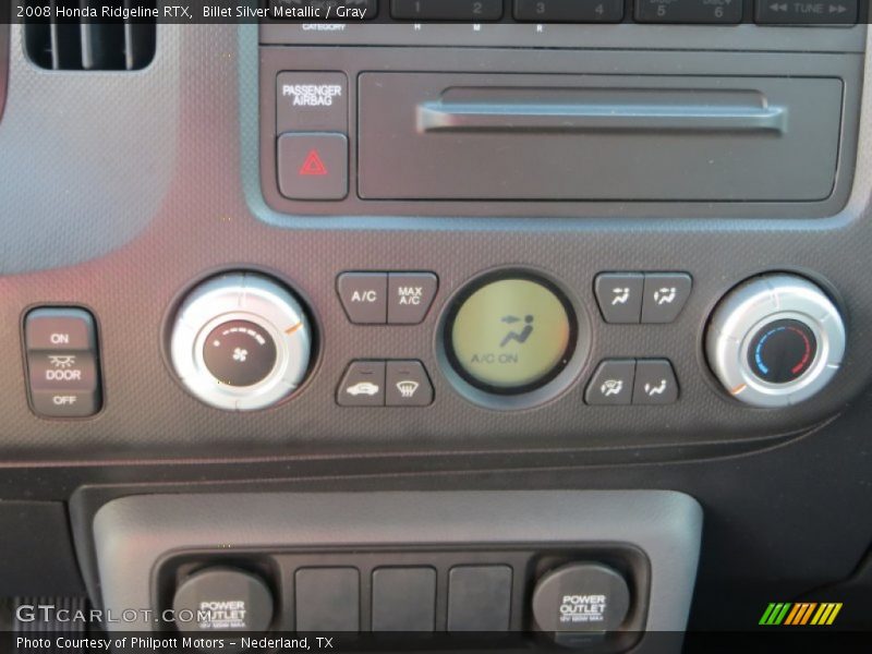Billet Silver Metallic / Gray 2008 Honda Ridgeline RTX