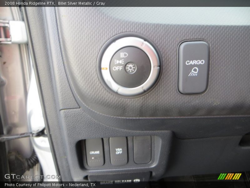 Billet Silver Metallic / Gray 2008 Honda Ridgeline RTX