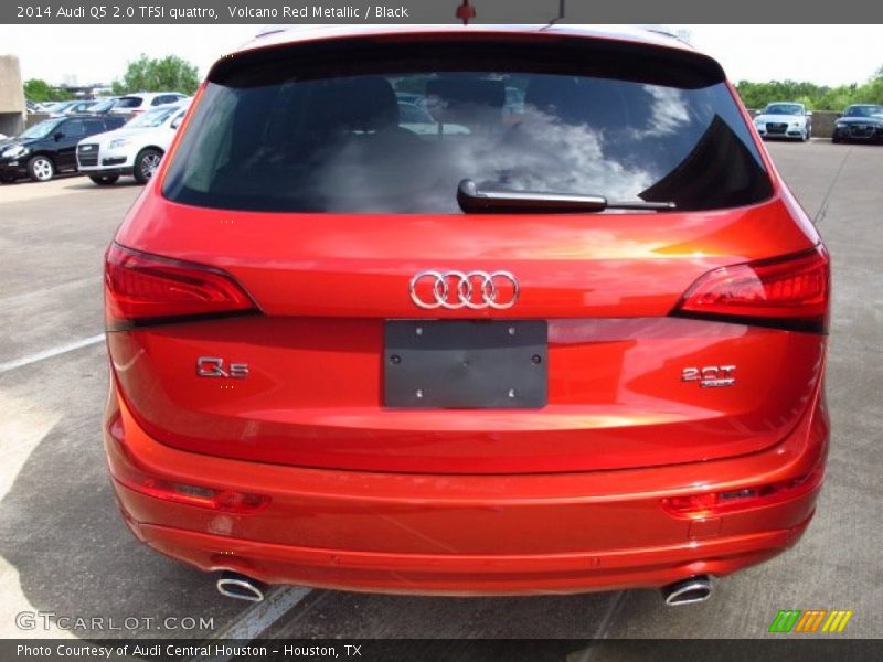 Volcano Red Metallic / Black 2014 Audi Q5 2.0 TFSI quattro
