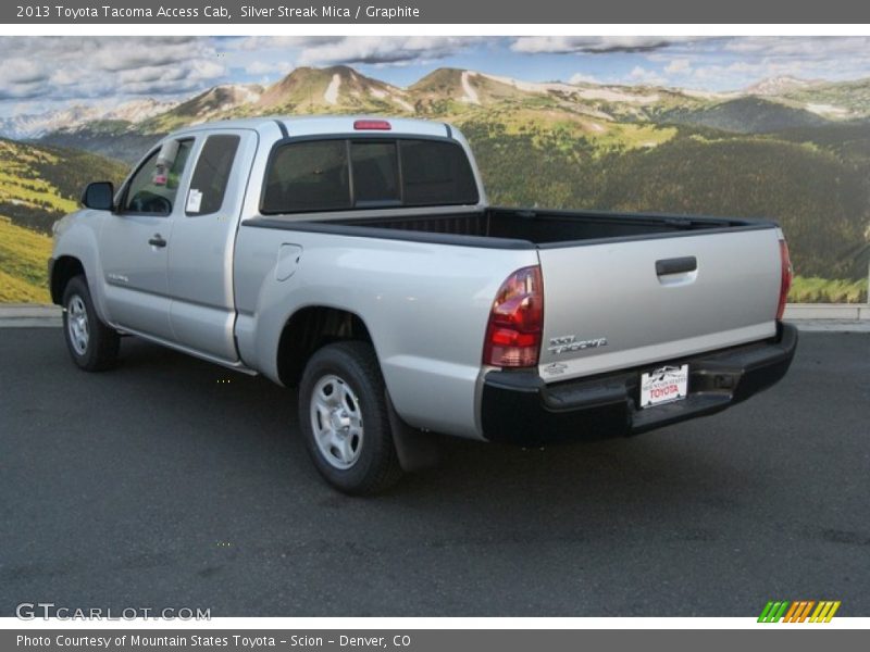 Silver Streak Mica / Graphite 2013 Toyota Tacoma Access Cab