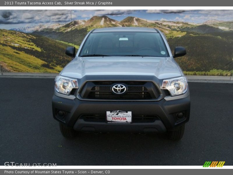 Silver Streak Mica / Graphite 2013 Toyota Tacoma Access Cab