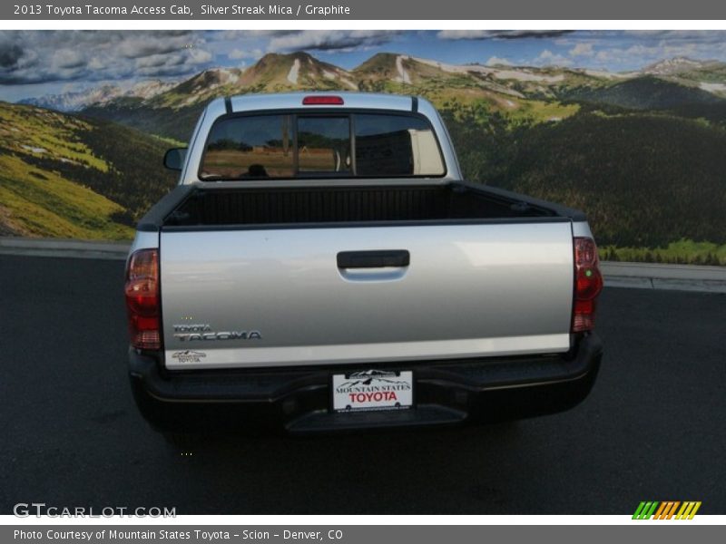 Silver Streak Mica / Graphite 2013 Toyota Tacoma Access Cab