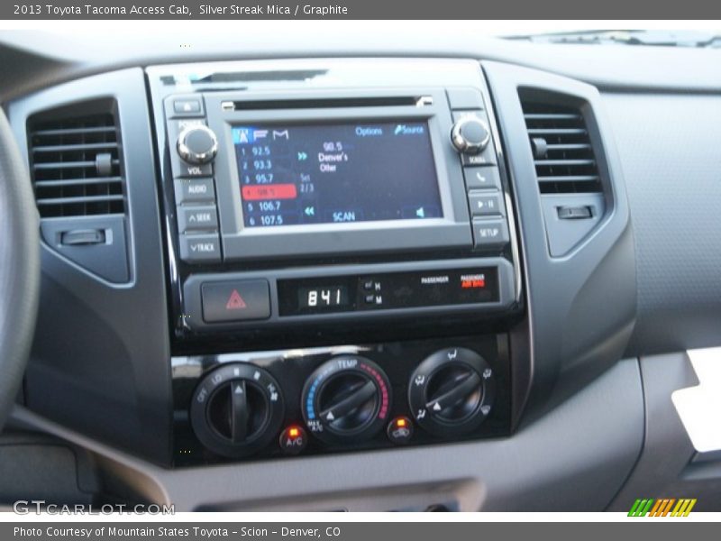 Silver Streak Mica / Graphite 2013 Toyota Tacoma Access Cab