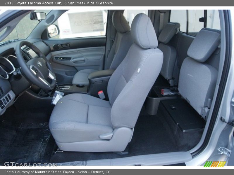Silver Streak Mica / Graphite 2013 Toyota Tacoma Access Cab